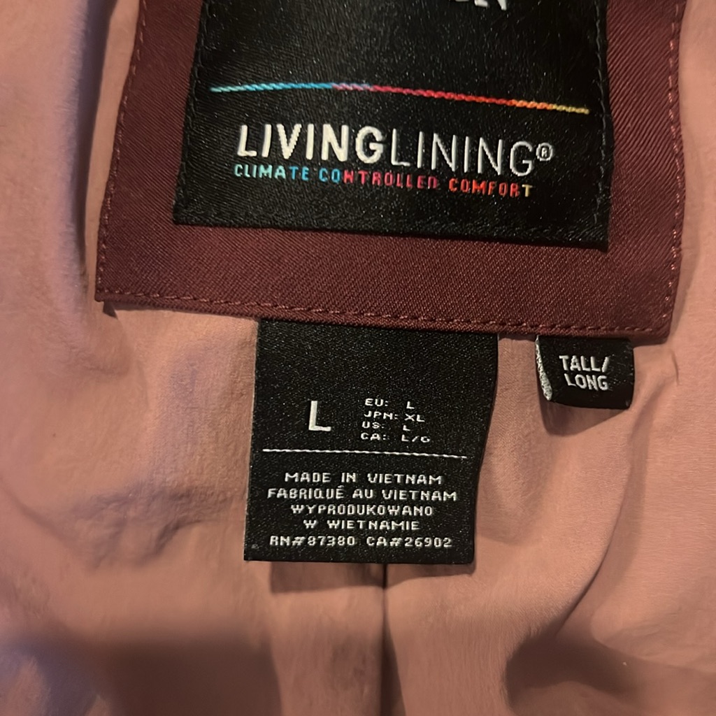 Burton Snow Pants, Lg/Tall, Like/New — image 5 of 8